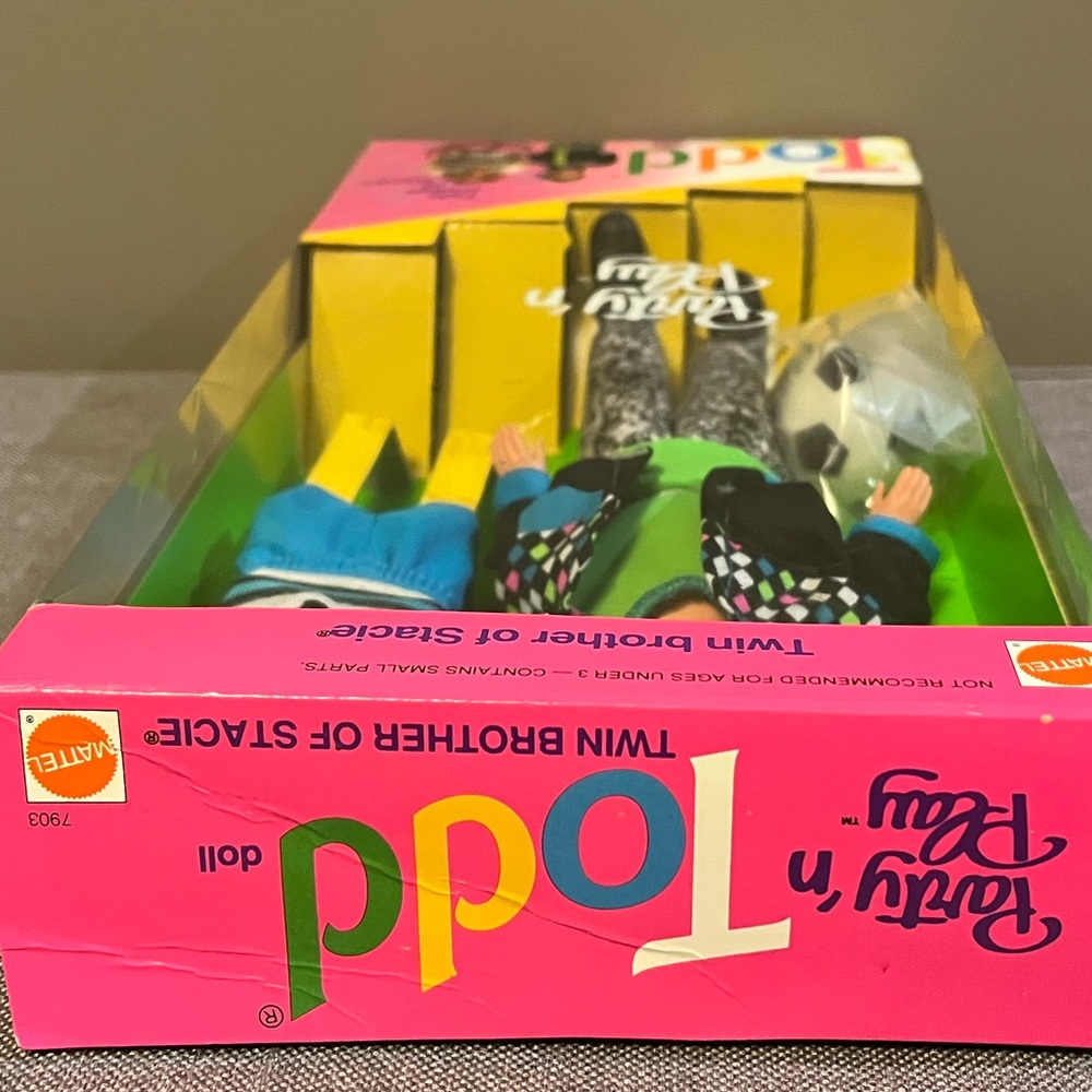 🆕NIB Todd Doll – Mattel – Soccer Outfit – 90’s Nostalgia — Barbie - Picture 4 of 7
